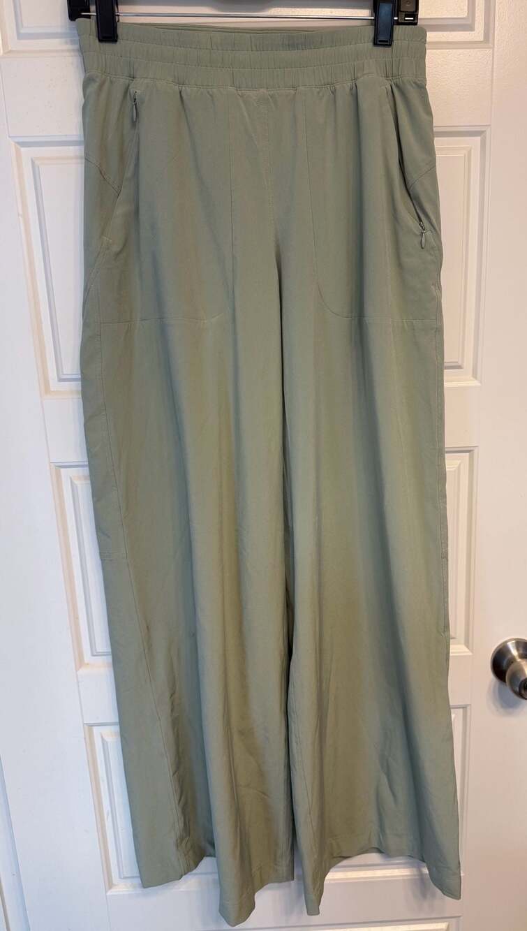Lululemon Swift Mid-Rise Wide-Leg Pant Sage Green Size 6 - Picture 4 of 9